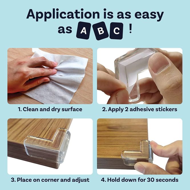 Soft PVC Transparent Corner Guard